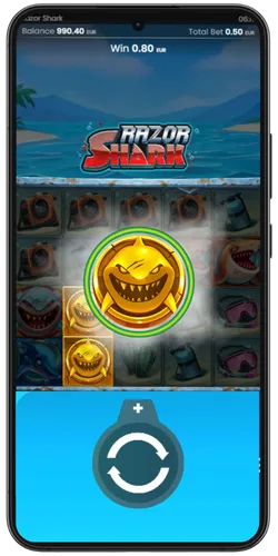 Razor Shark goldener